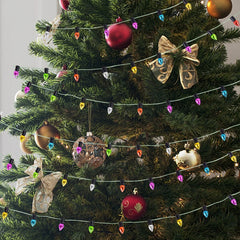 Colorful Christmas Bulbs