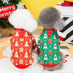 Warm Christmas Pet Clothes