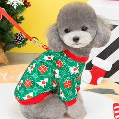Warm Christmas Pet Clothes