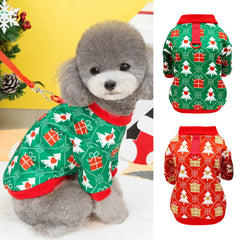 Warm Christmas Pet Clothes
